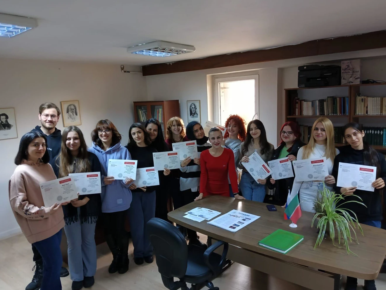 Bölümümüz Öğrencilerine Sertifikaları Verildi